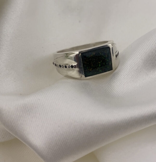 Memorial Accent Signet Ring