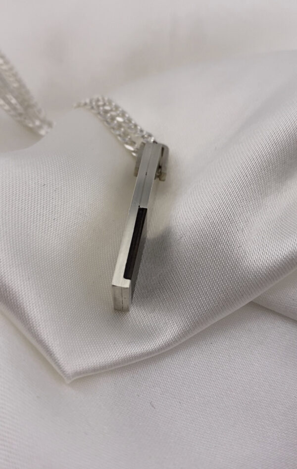 Memorial Rectangle Wood Panel Chamber Pendant