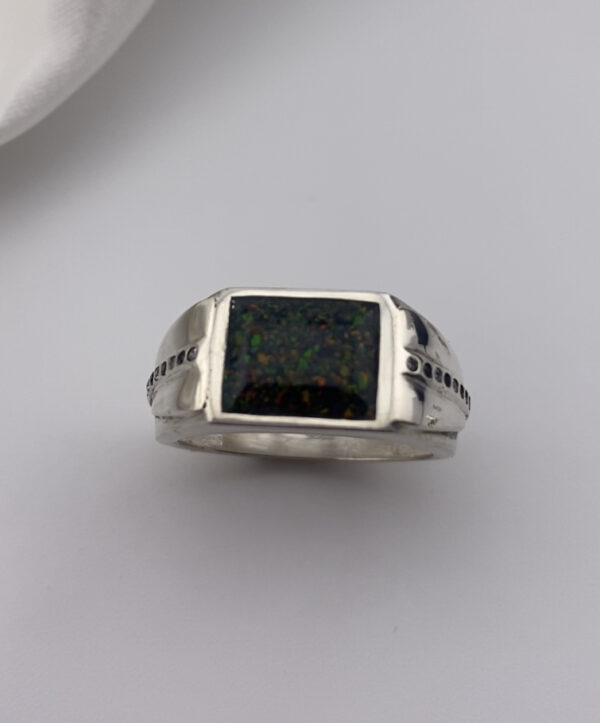 Memorial Accent Signet Ring