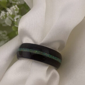 8mm Court Wood Memorial Band