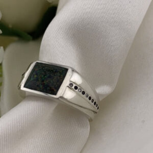 Memorial Accent Signet Ring