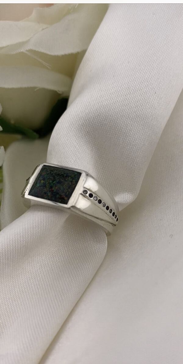 Memorial Accent Signet Ring