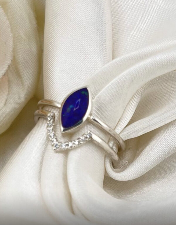 Marquise Memorial Ring