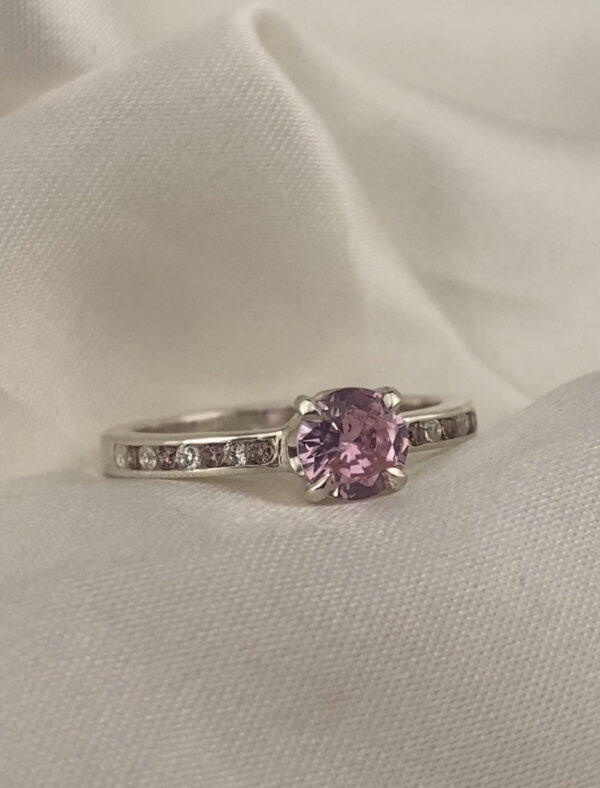 Solitaire Memorial Chamber Ring